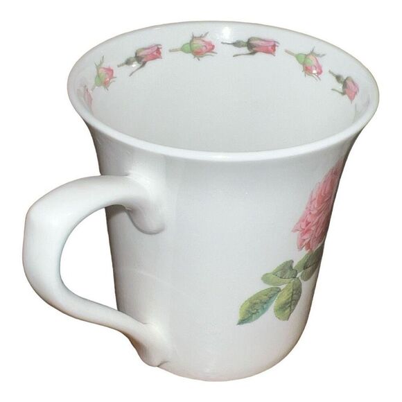 Queen's Bone China Parson's Roses Cup Royal Horticulture Society Rosa centifolia - Picture 3 of 3